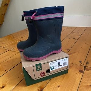 Kamik Snobuster3 Navy Magenta Size 11